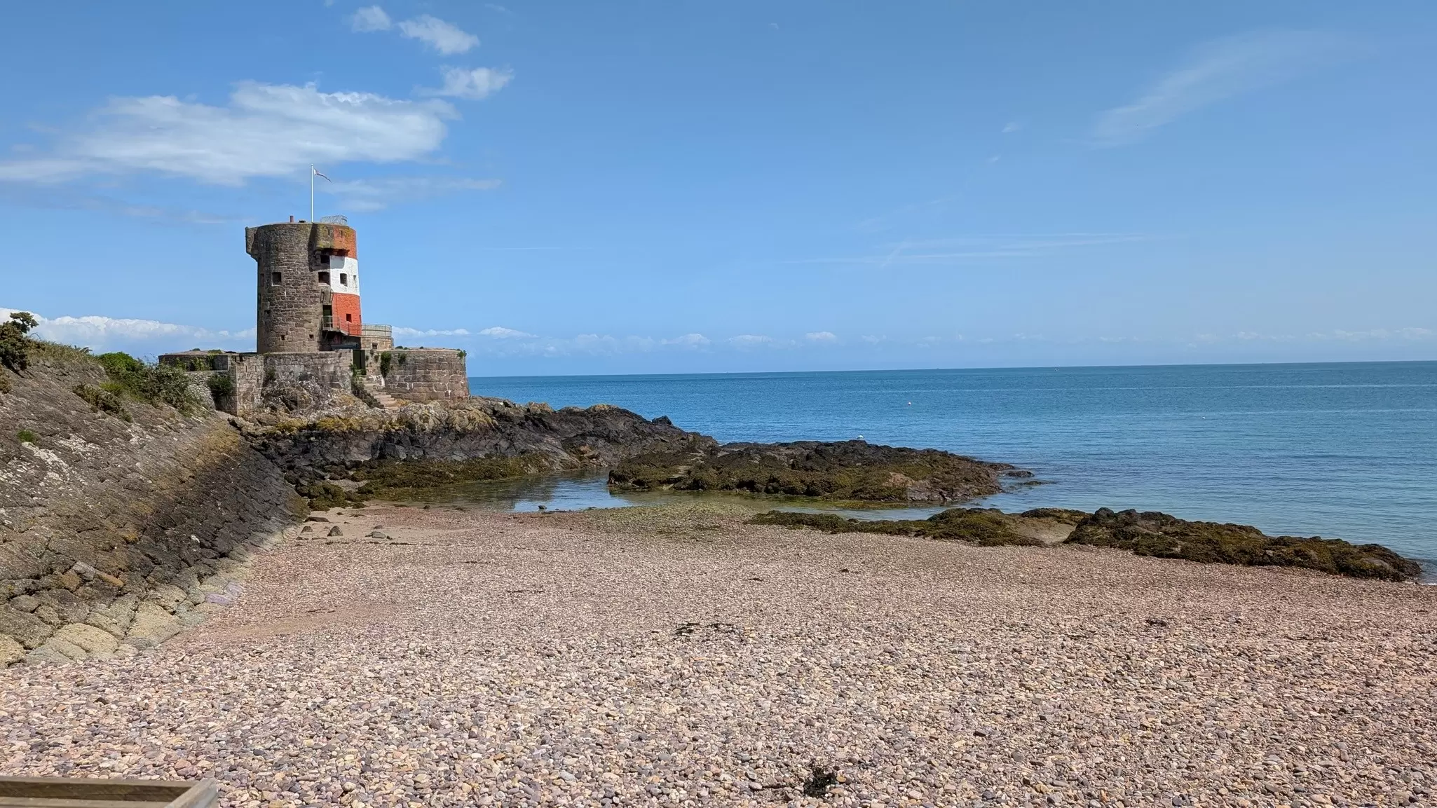 Archirondel Tower on Jersey, Channel Islands. Amy Lynch/Lonely Planet