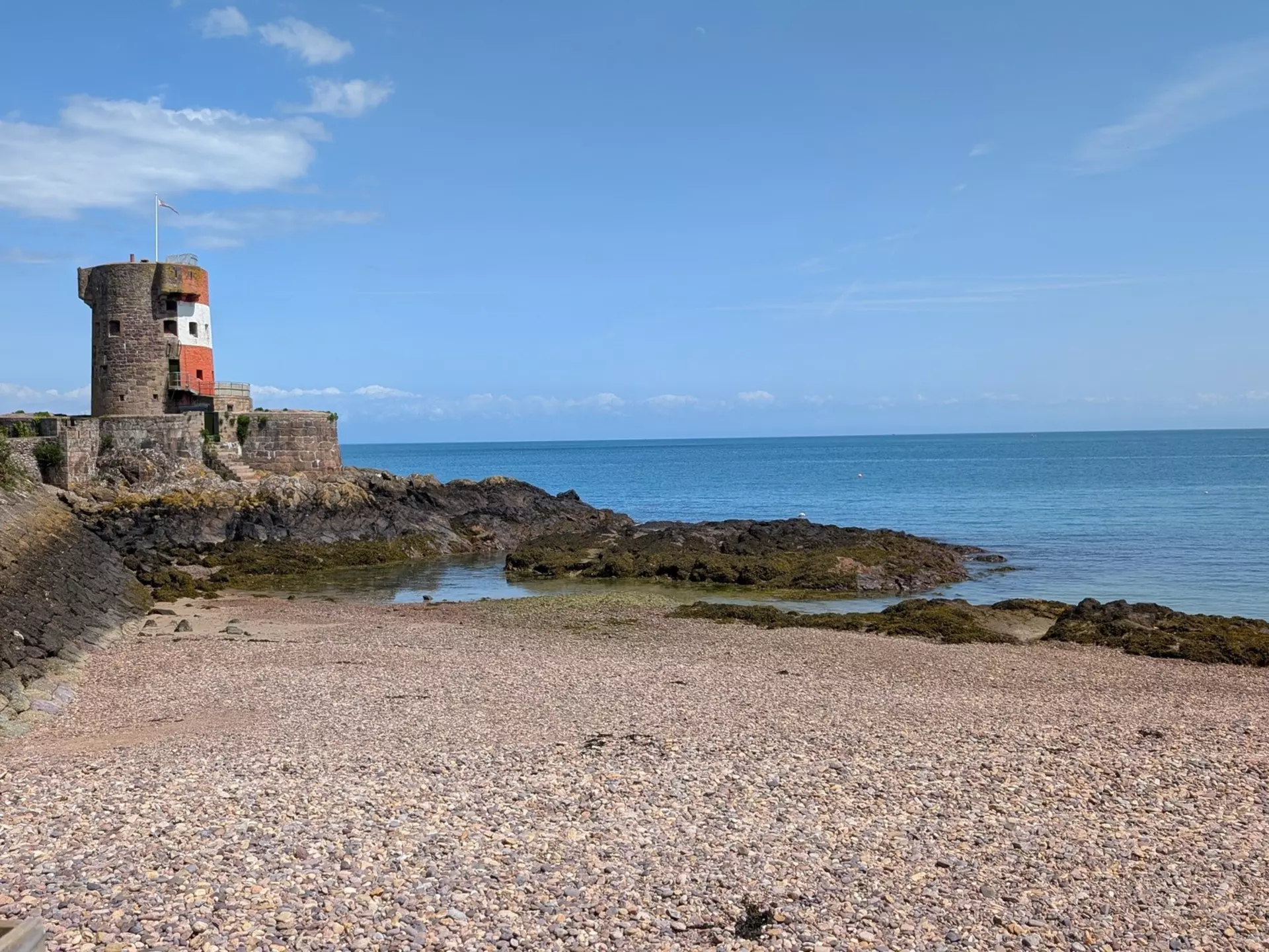 Archirondel Tower on Jersey, Channel Islands. Amy Lynch/Lonely Planet