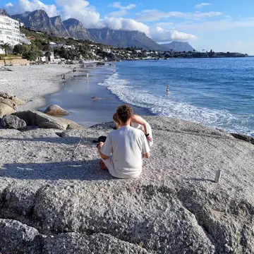 Clifton First Beach, Cape Town, South Africa - June 13, 2023: Separated only by naturally situated granite rocks and named 1st, 2nd, 3rd and 4th beach.; Shutterstock ID 2316584123;