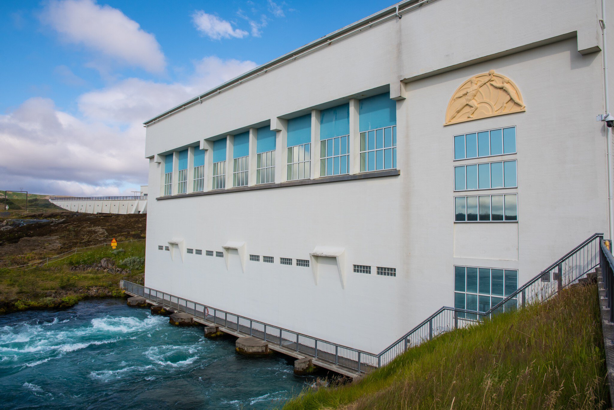 Ljosafoss Iceland - August 11. 2019: Ljosafoss power plant in river Sogid, License Type: media, Download Time: 2026-07-07T14:34:07.000Z, User: LP_NZhan, Editorial: true, purchase_order: 65050 - Digital Destinations and Articles, job: App content, client: Lonely Planet App, other: Nadine Zhan 