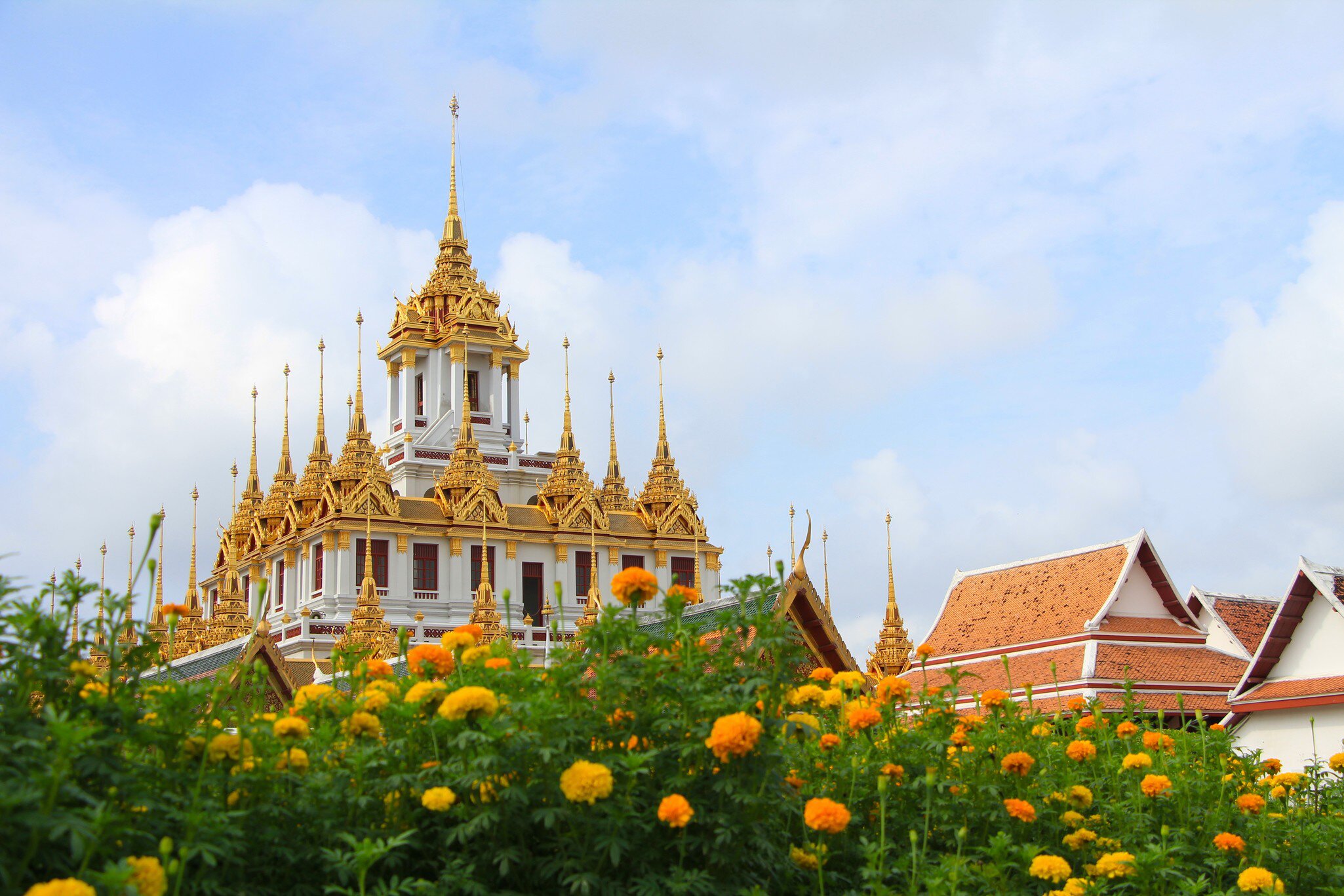 Beautiful Wat Ratchanatdaram in Bangkok, Thailand