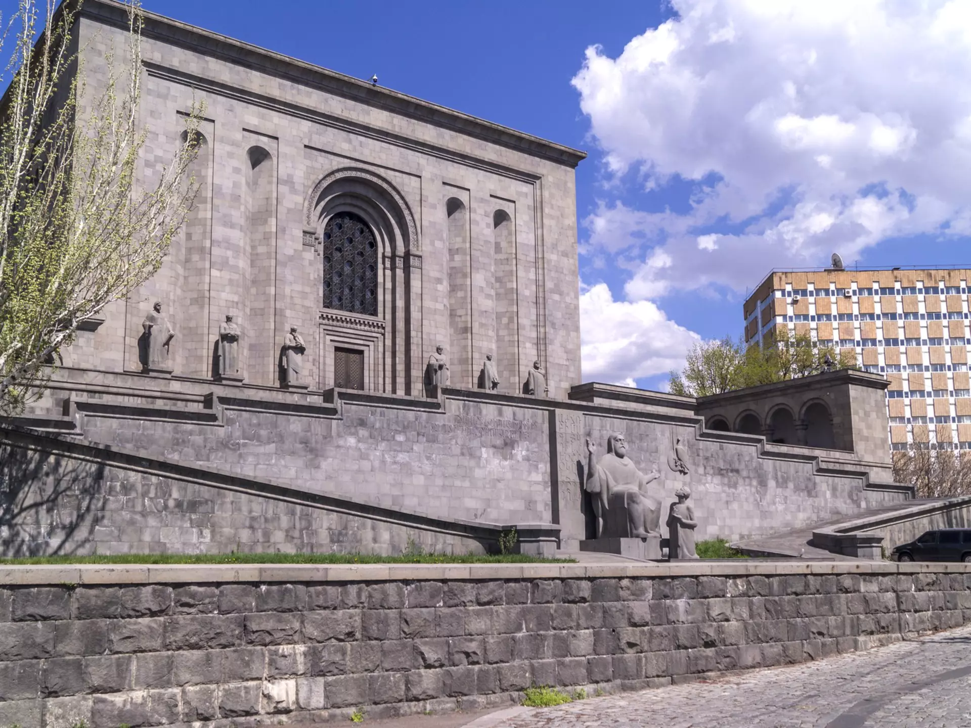 Armenia's capital, Yerevan, is a vibrant city with historic churches and modern architecture. Nelliapoyan/Shutterstock