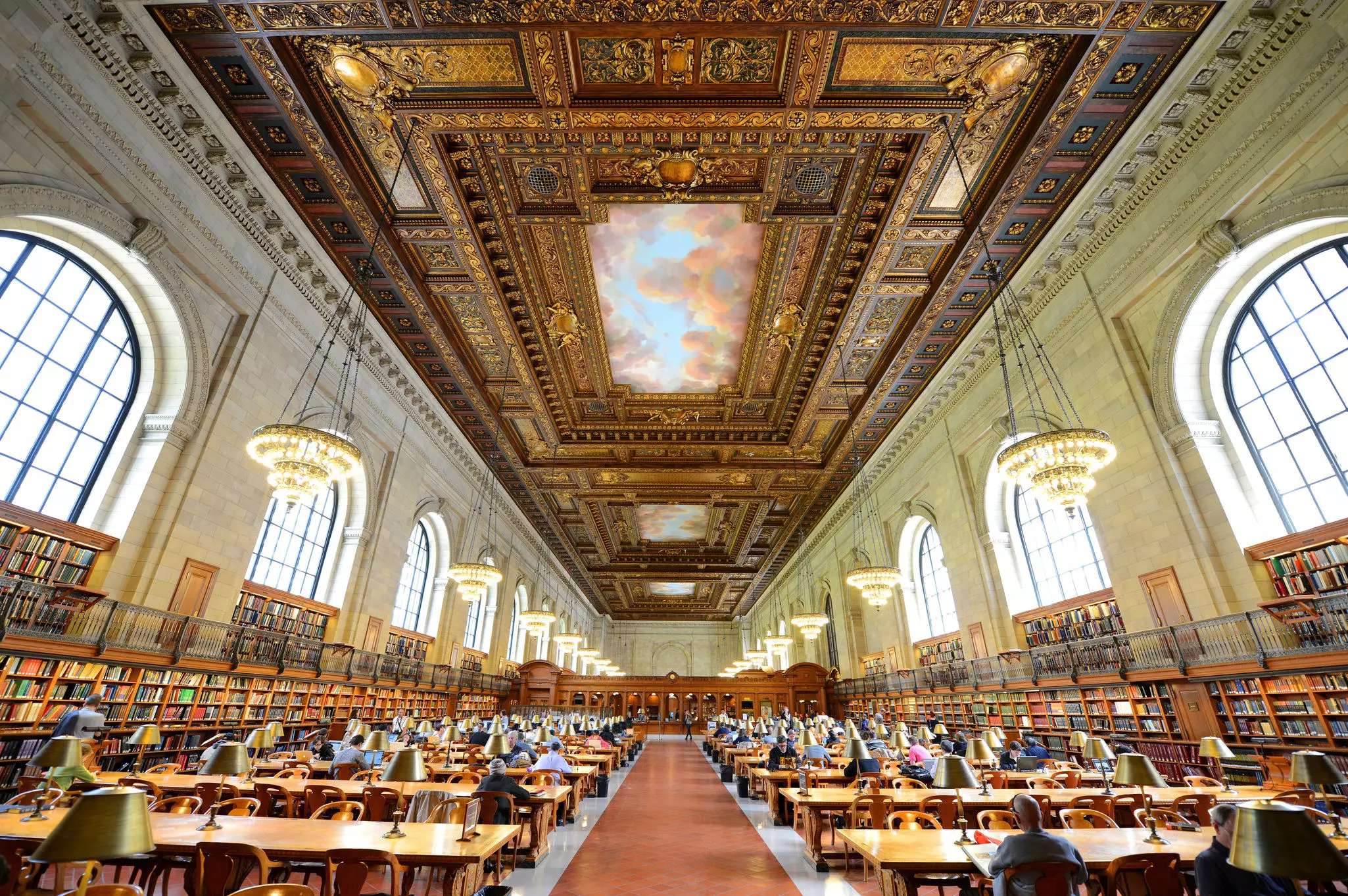 Rose Main Reading Room in New York Public Library