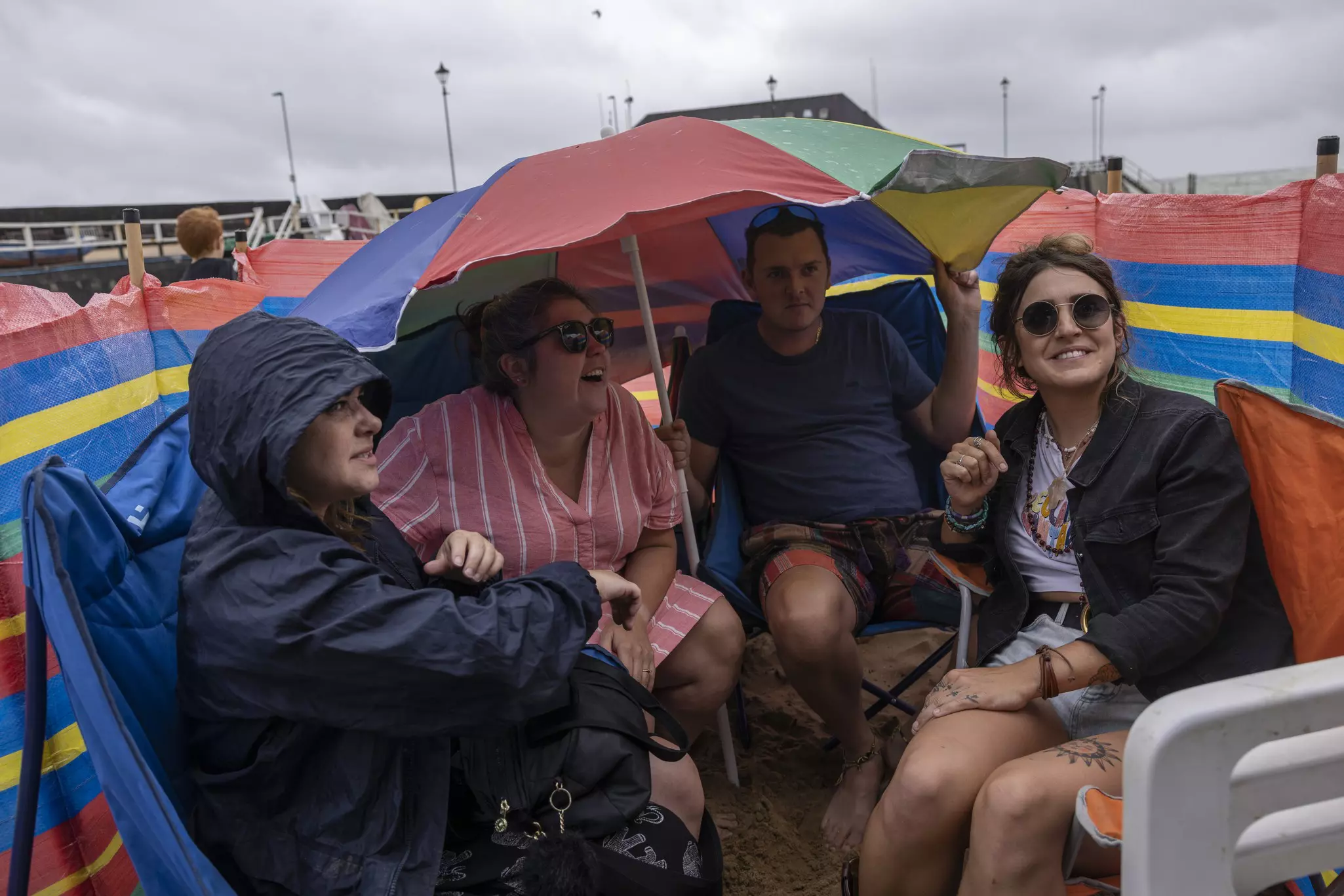 A typical “beach day” in the UK for summer 2023 © Dan Kitwood / Getty Images