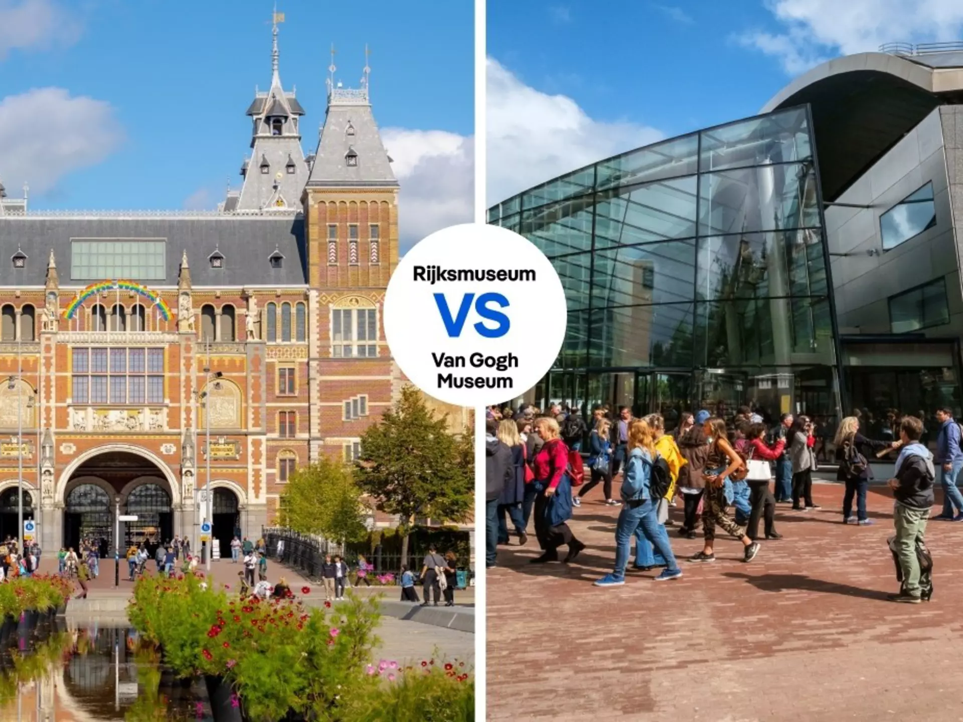 Will it be the grand Rijksmuseum, or the all-Vincent Van Gogh Museum? Shutterstock (2)
