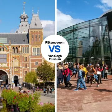 Will it be the grand Rijksmuseum, or the all-Vincent Van Gogh Museum? Shutterstock (2)