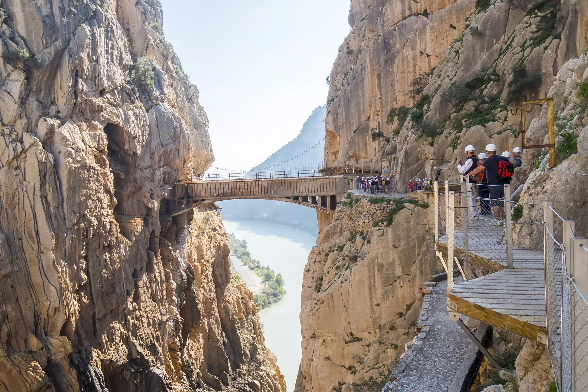El Caminito del Rey sometimes referred to as the world's most dangerous footpath © Alvaro Trabazo Rivas / Shutterstock