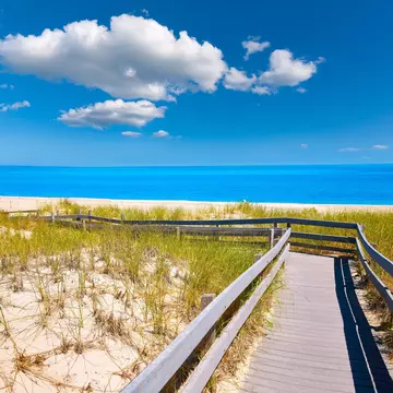 Sandy Neck Beach in Cape Cod, Massachusetts