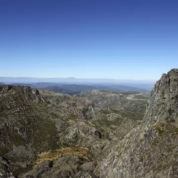 (GERMANY OUT) Valley (the "Vale da Candeeira") in the Serra da Estrela Natural Park, Portugal   (Photo by Forster/ullstein bild via Getty Images)
Geology, Geological, Natural, Europe, Portuguese, Stone, Nature, Travel, Parque Natural da Serra da Estrela, Mountainous, Portugal, Cliff, Mountain, Rock, EU, Natural Park, Covilha, Centro Region, Countryside, Valley, European