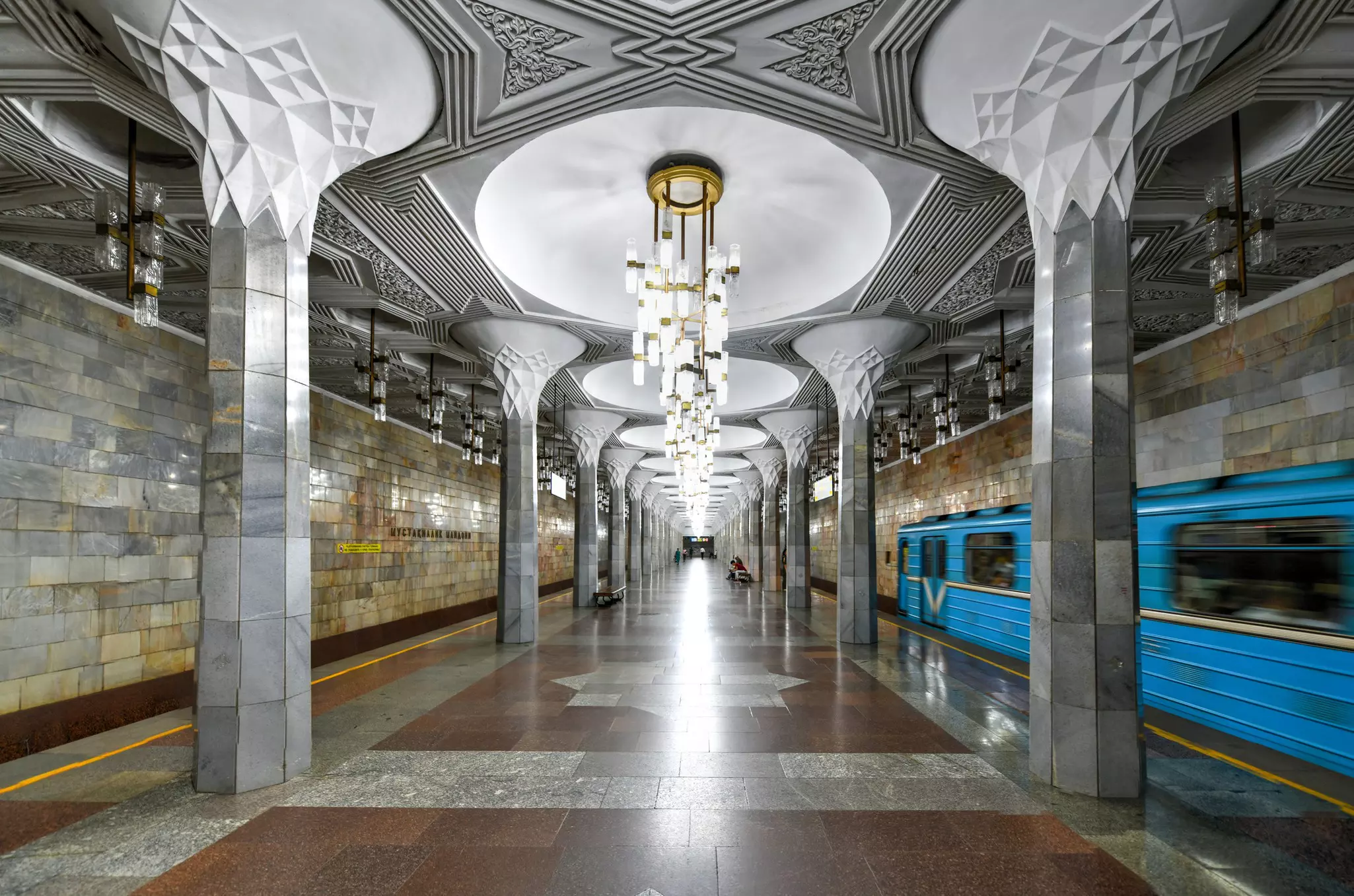 Sightsee on the Tashkent Metro with tickets costing just US$0.15 per journey © demerzel21 / Getty Images