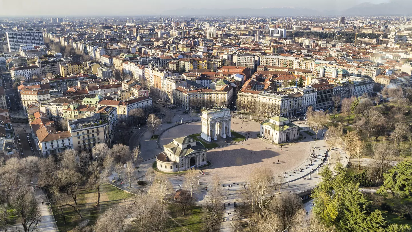Aerial view of Milan ©PJPhoto69/Getty Images