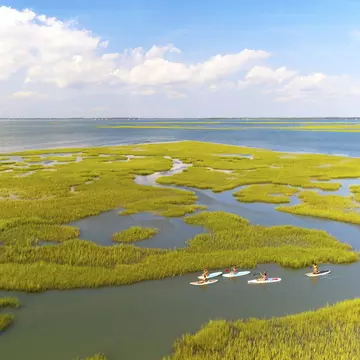Head to the Southern Outer Banks for a less crowded beach weekend © Crystal Coast