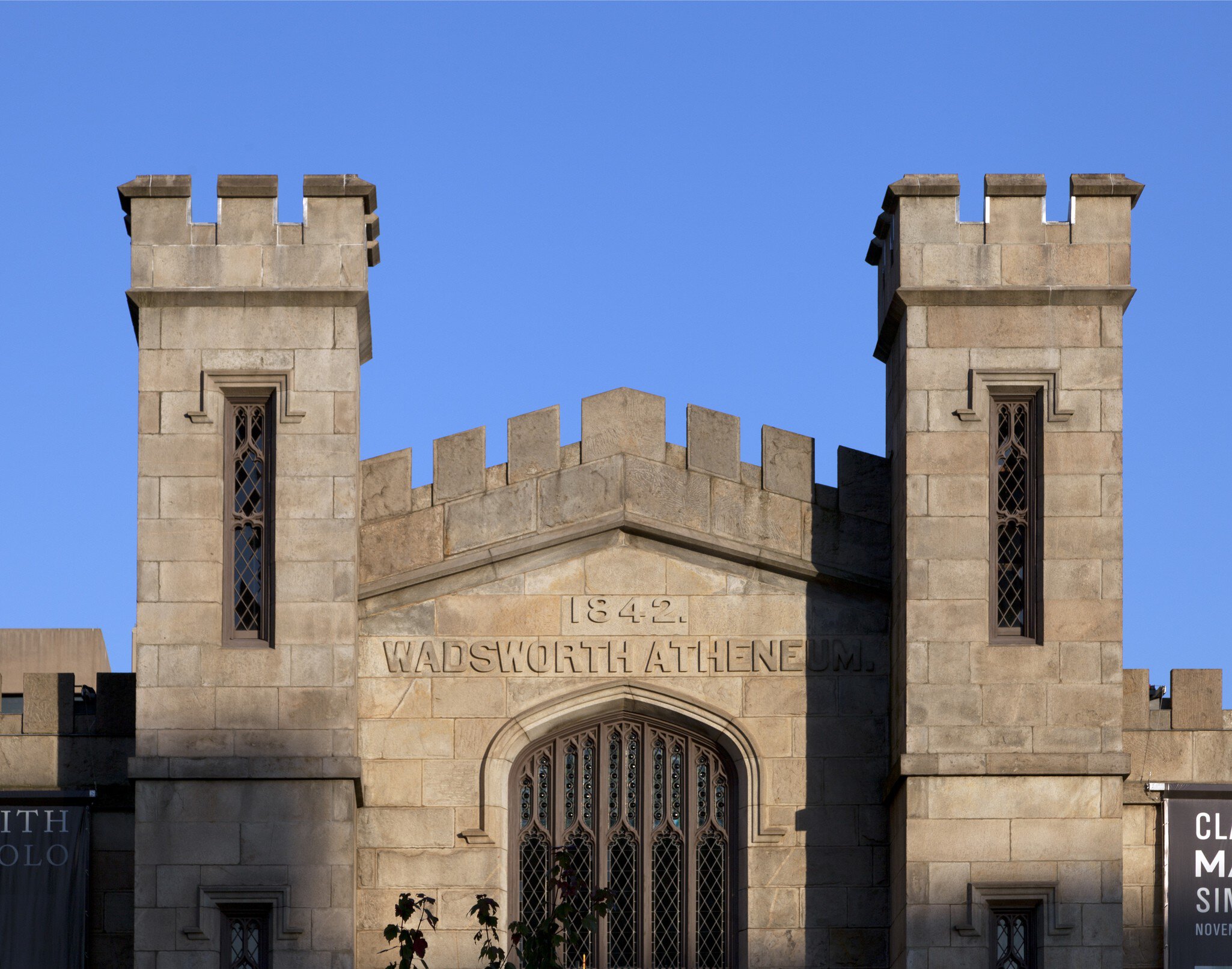 UNITED STATES - OCTOBER 09:  Wadsworth Atheneum, Hartford, Connecticut (Photo by Carol M. Highsmith/Buyenlarge/Getty Images)