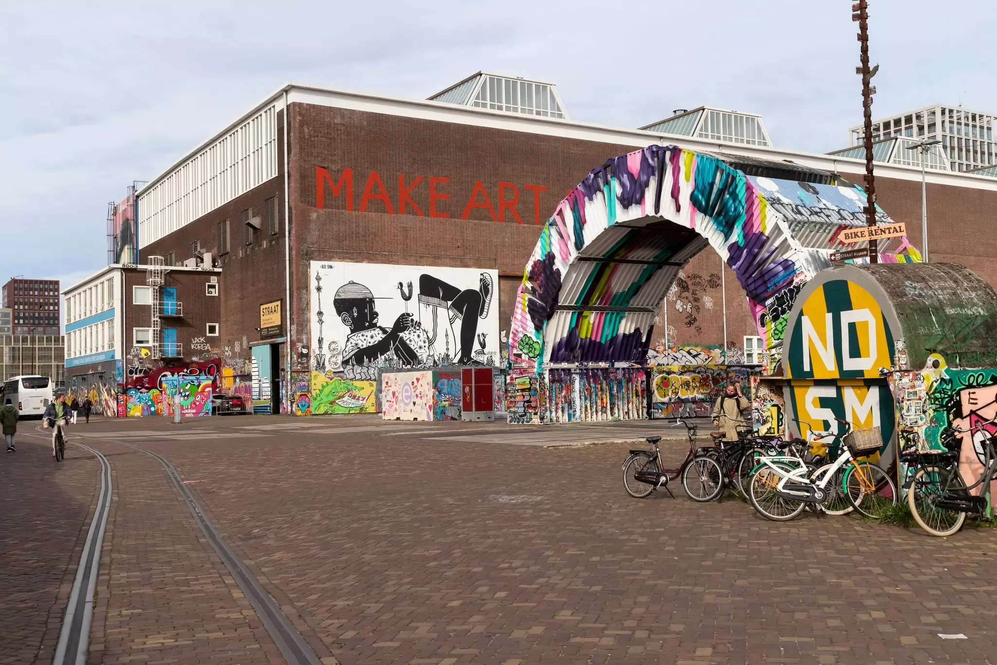 Amsterdam, Netherlands, October 18, 2023; NDSM werf - a unique cultural hotspot on the former NDSM wharf in Amsterdam-Noord., License Type: media, Download Time: 2025-12-12T11:49:11.000Z, User: pinkjozie64, Editorial: true, purchase_order: 56530 - Guidebooks, job: Global Publishing WIP (for books) , client: amsterdam 14, other: Jo-anne Riddell
