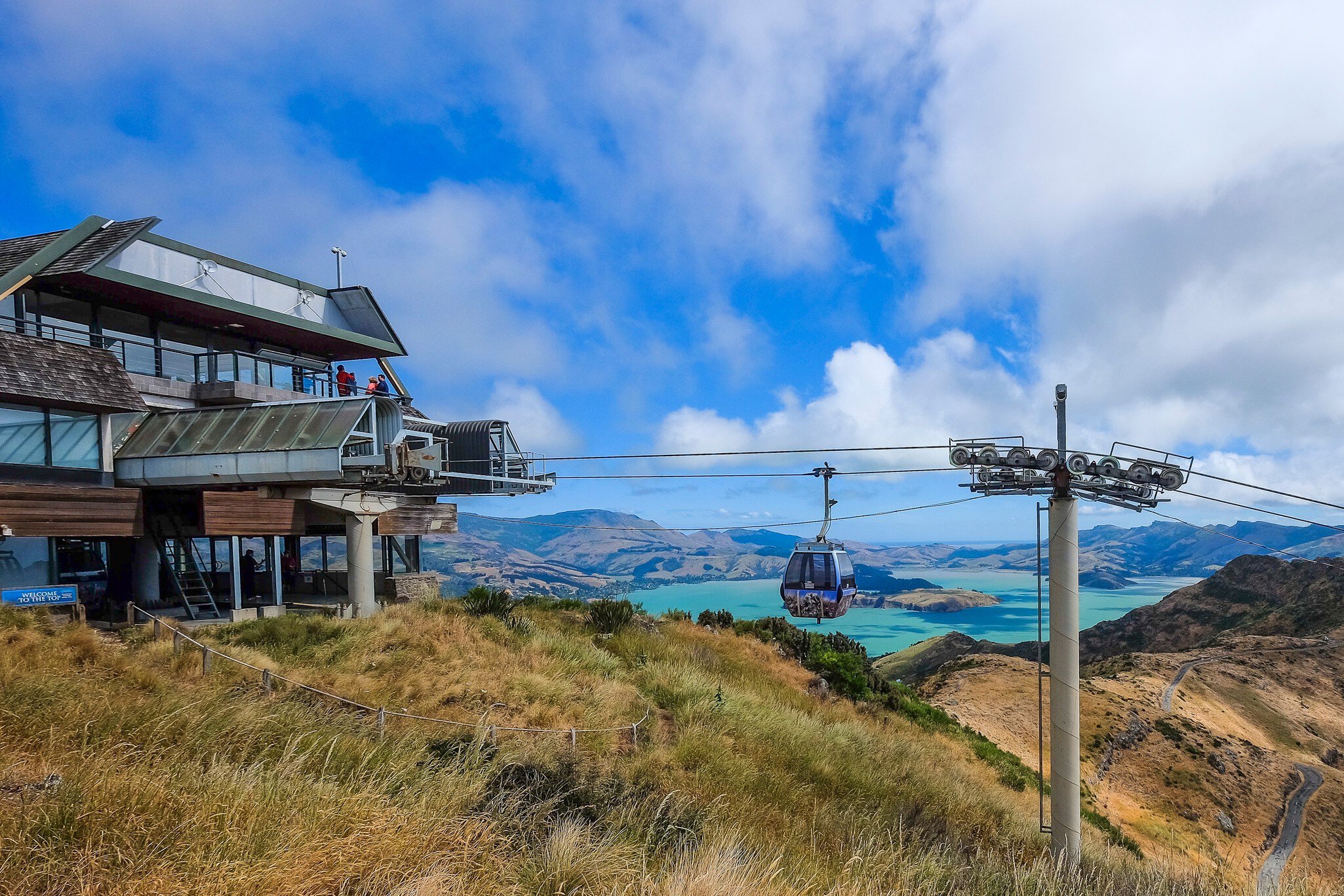 Christchurch, New Zealand - December 14th ,2017 : Beautiful scenery from Christchurch Gondola Station at Port Hills, Christchurch, Canterbury, New Zealand.  License Type: media  Download Time: 2023-05-12T08:33:56.000Z  User: mvm_lonelyplanet  Is Editorial: Yes  purchase_order:   