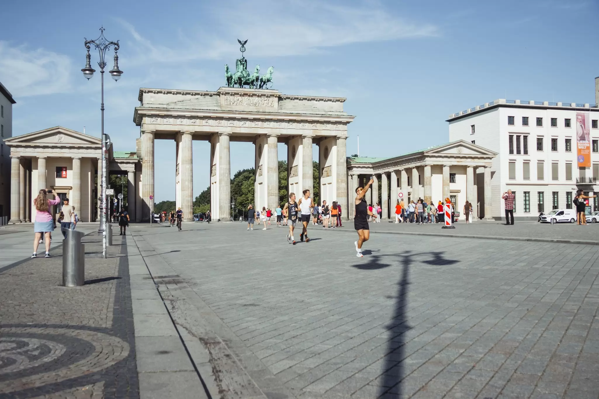 Pariser Platz in front of the Brandenburg Gate, Berlin, Germany. Matthew Figg/Shutterstock