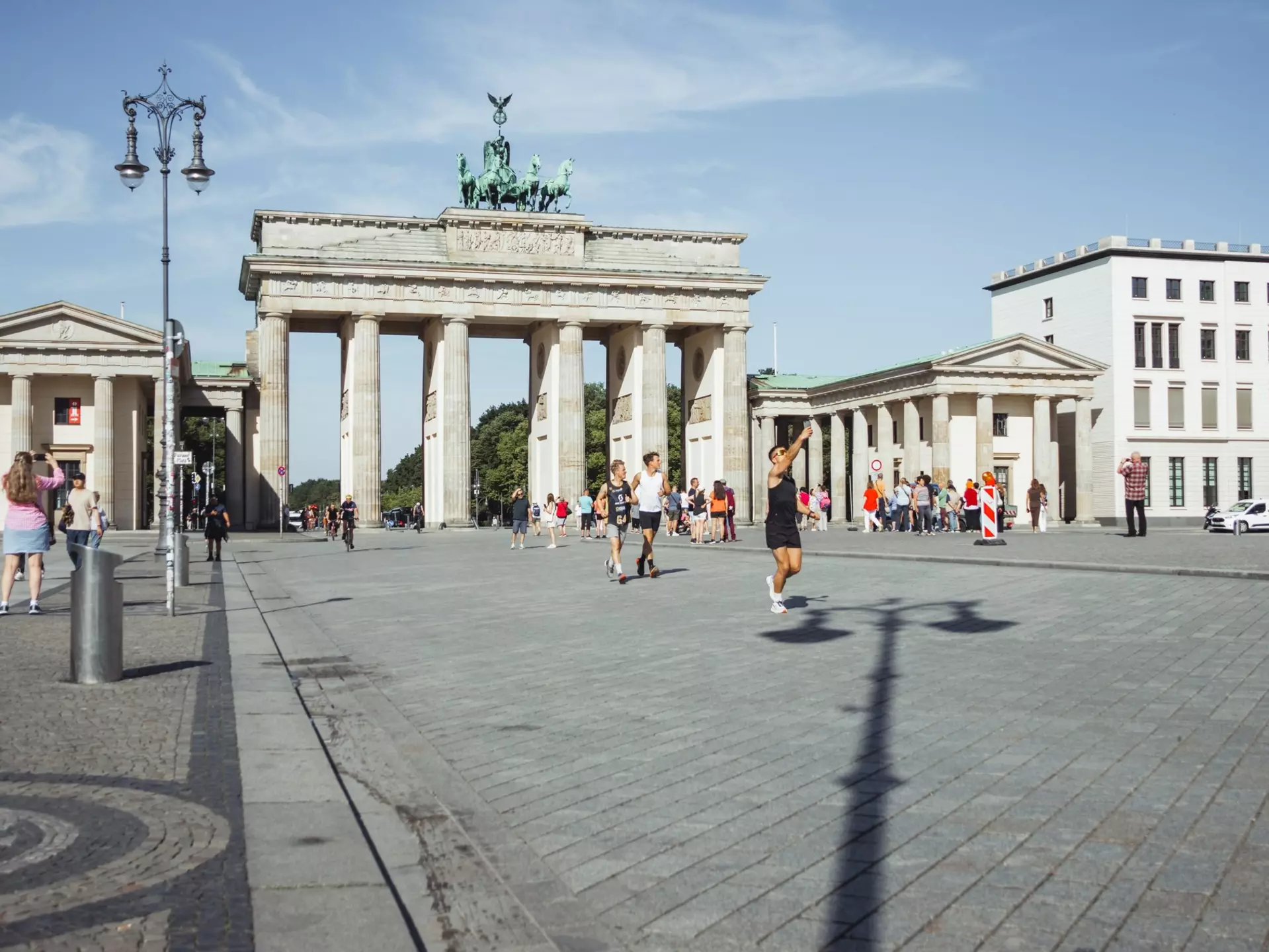 Pariser Platz in front of the Brandenburg Gate, Berlin, Germany. Matthew Figg/Shutterstock