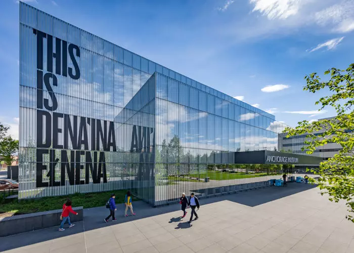 Tourism Anchorage Partnership
The Anchorage Museum exterior
This is Dena’ina Ełnena
Credit Anchorage Museum