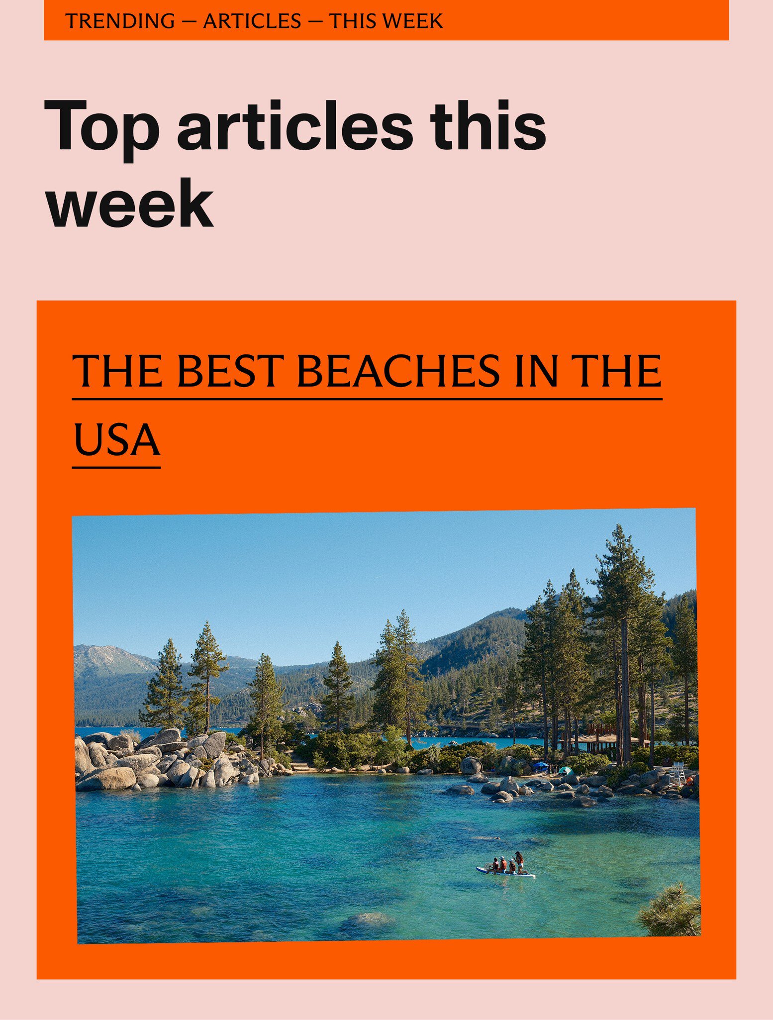 The best beaches in the USA