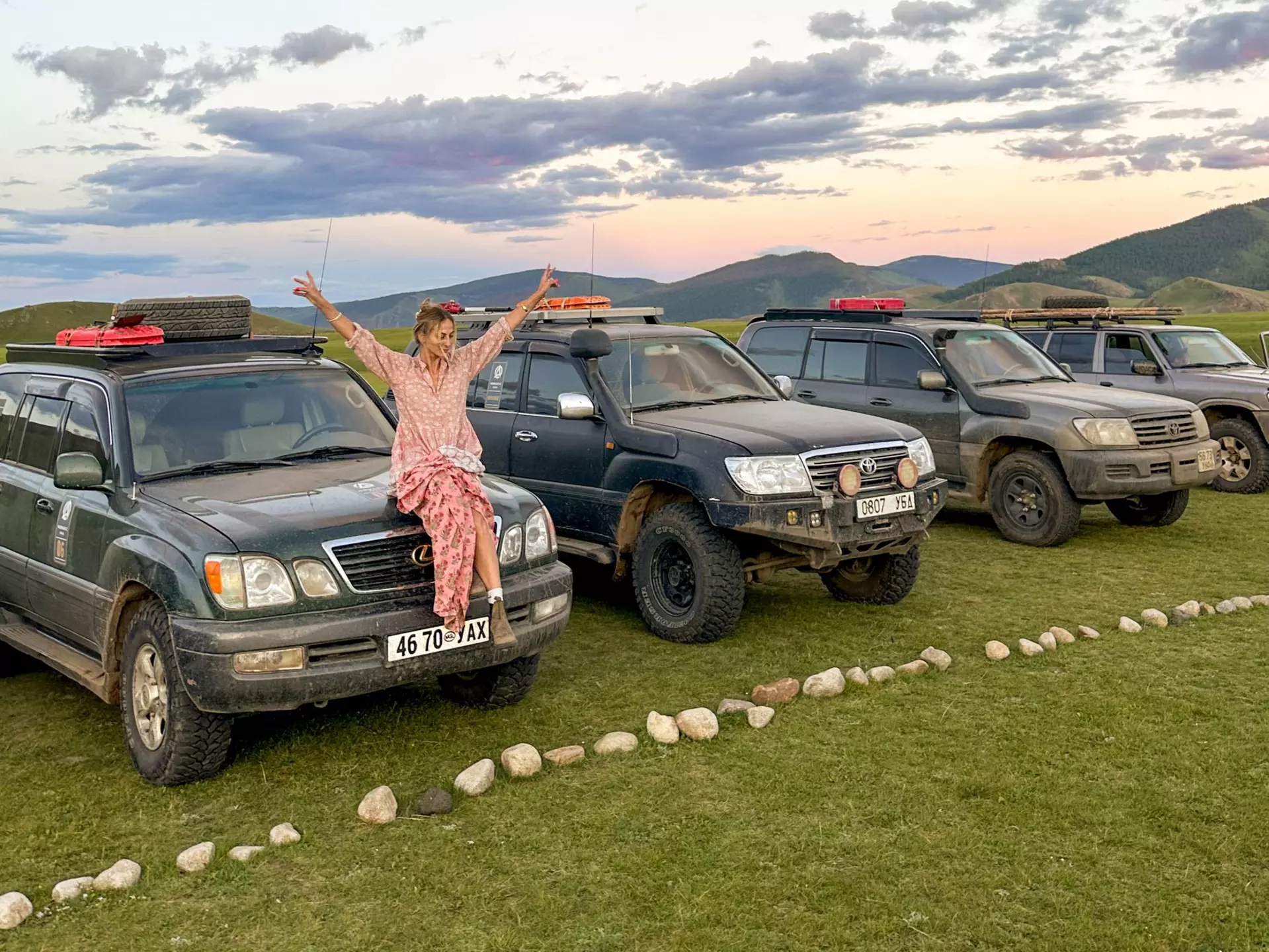 Creative Director, Annie Greenberg, behind the scenes in Mongolia © Jack Pearce/Lonely Planet