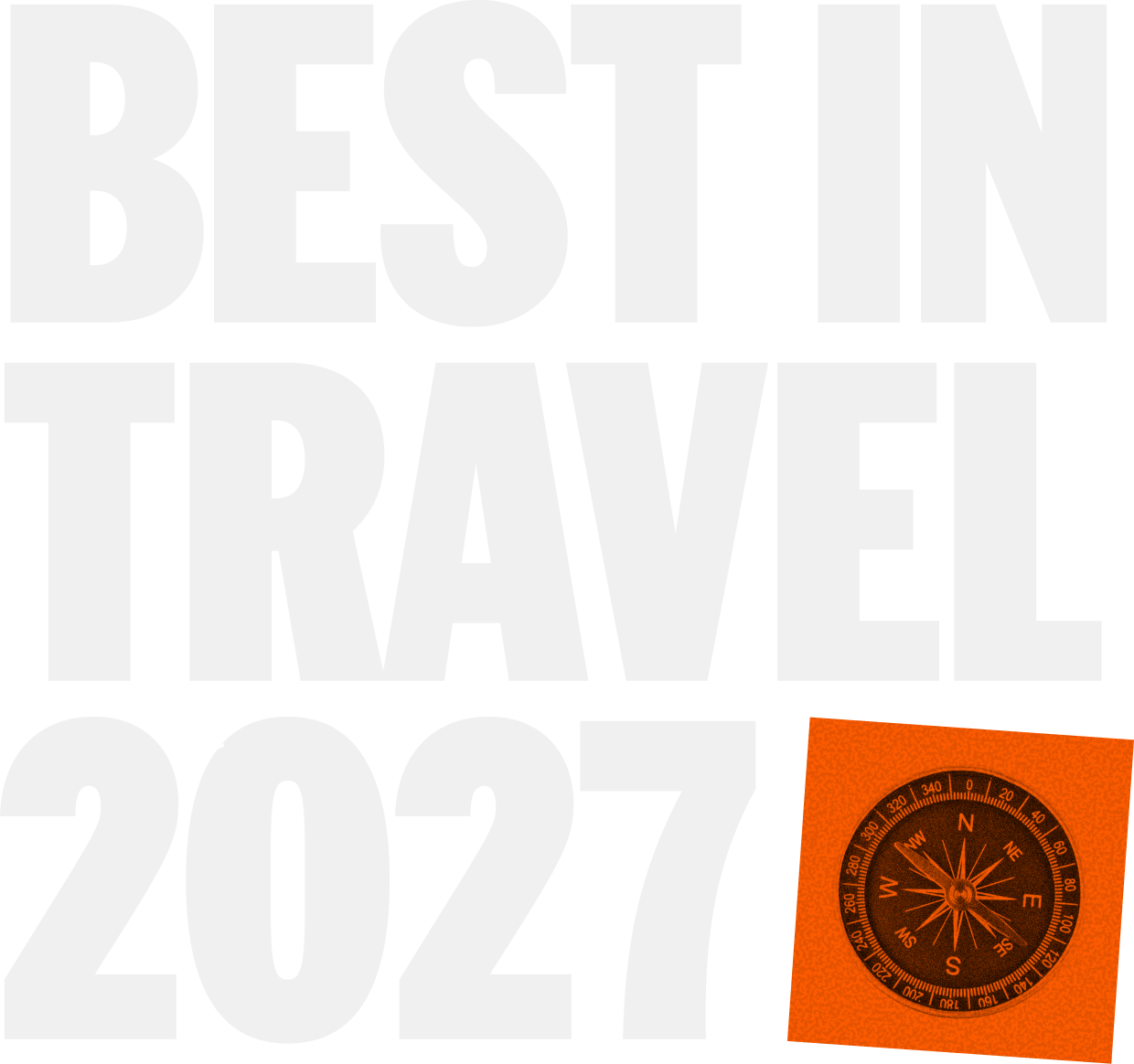 Best in Travel 2027 - Landing page graphic