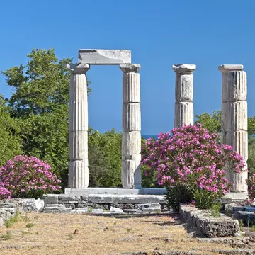 Temple of the Great Gods at Samothraki island in Greece; Shutterstock ID 80685997; your: Barbara Di Castro; gl: 65050; netsuite: digital; full: poi