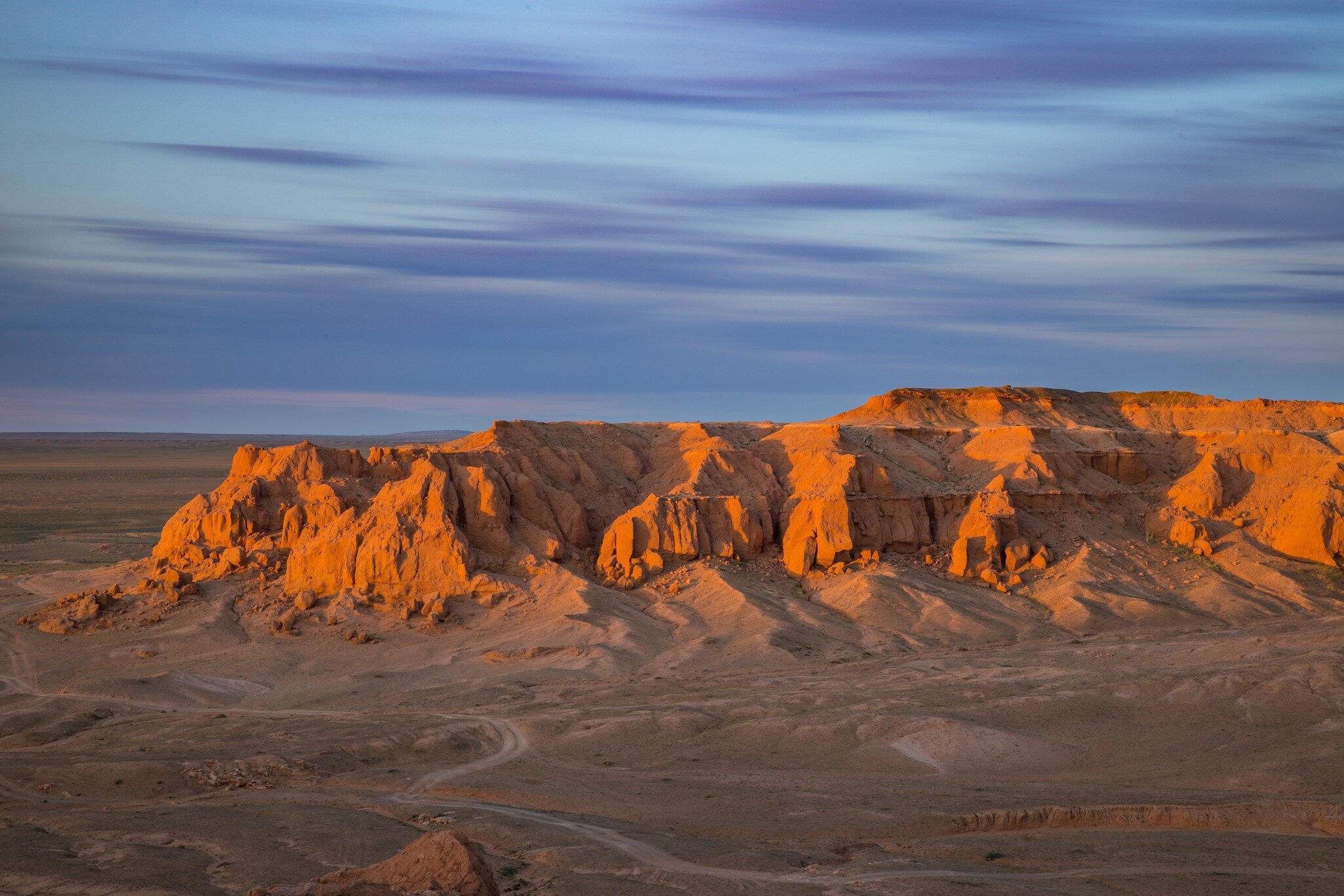 Bayanzag, Flaming Cliffs, Mongolia, Asia; Shutterstock ID 1262892721; your: Sloane Tucker; gl: 65050; netsuite: Online Editorial; full: POI