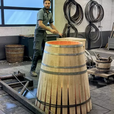 Cooper at Hennessy, Cognac, France. Laura Motta/Lonely Planet