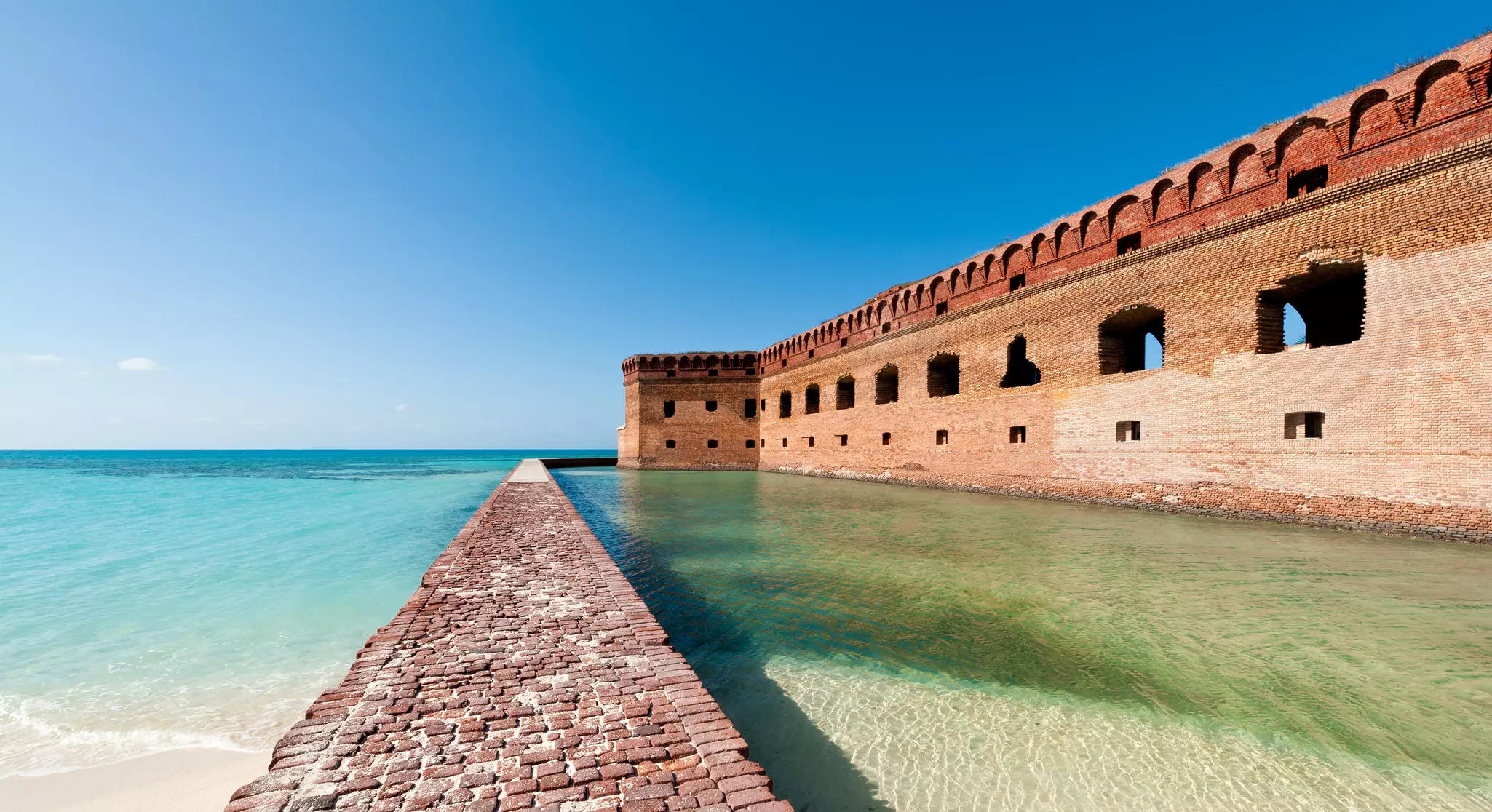 Fort on the ocean