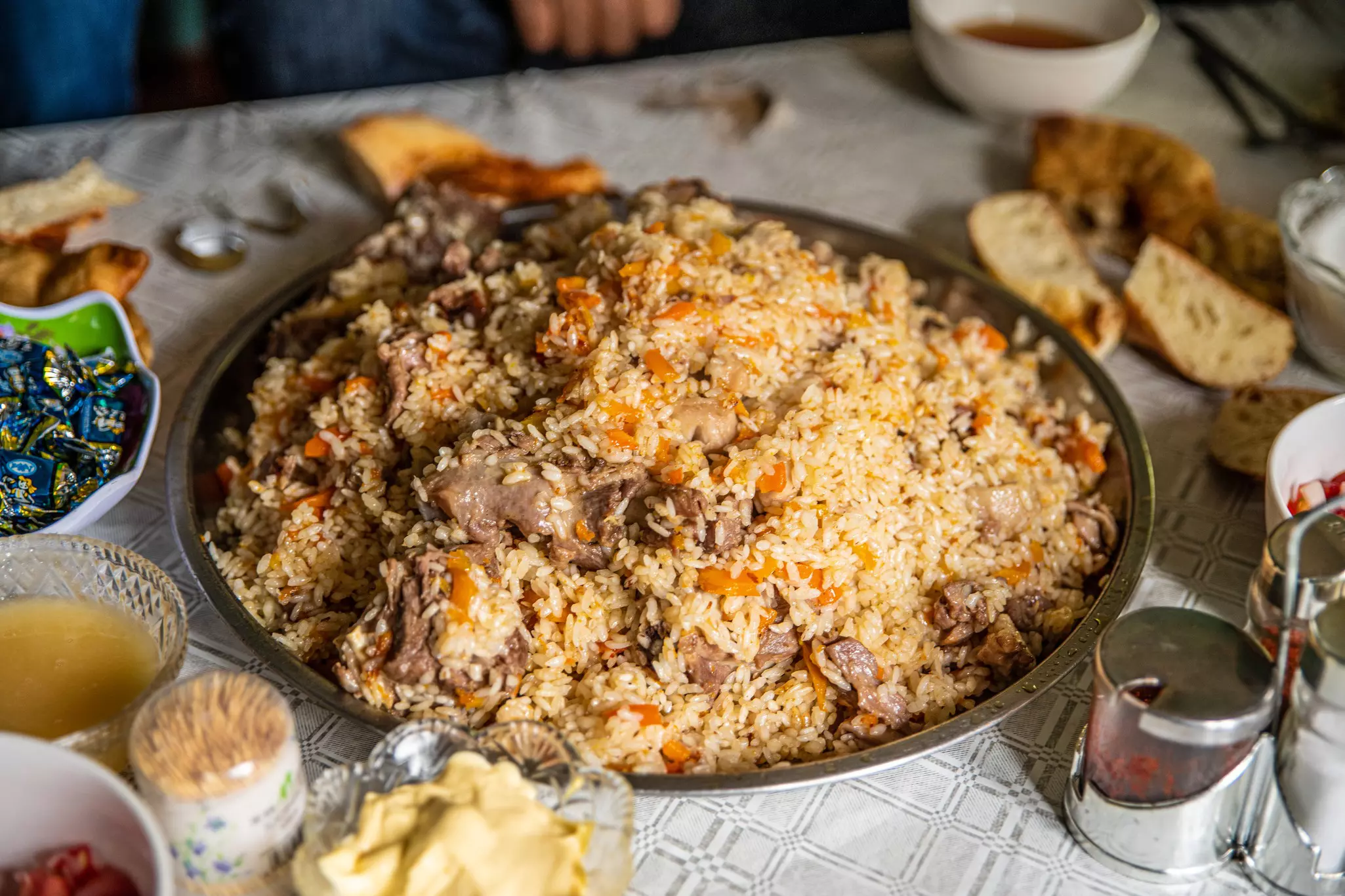 Dishes like plov are delicious and good value in Kyrgyzstan © Emad aljumah / Getty Images