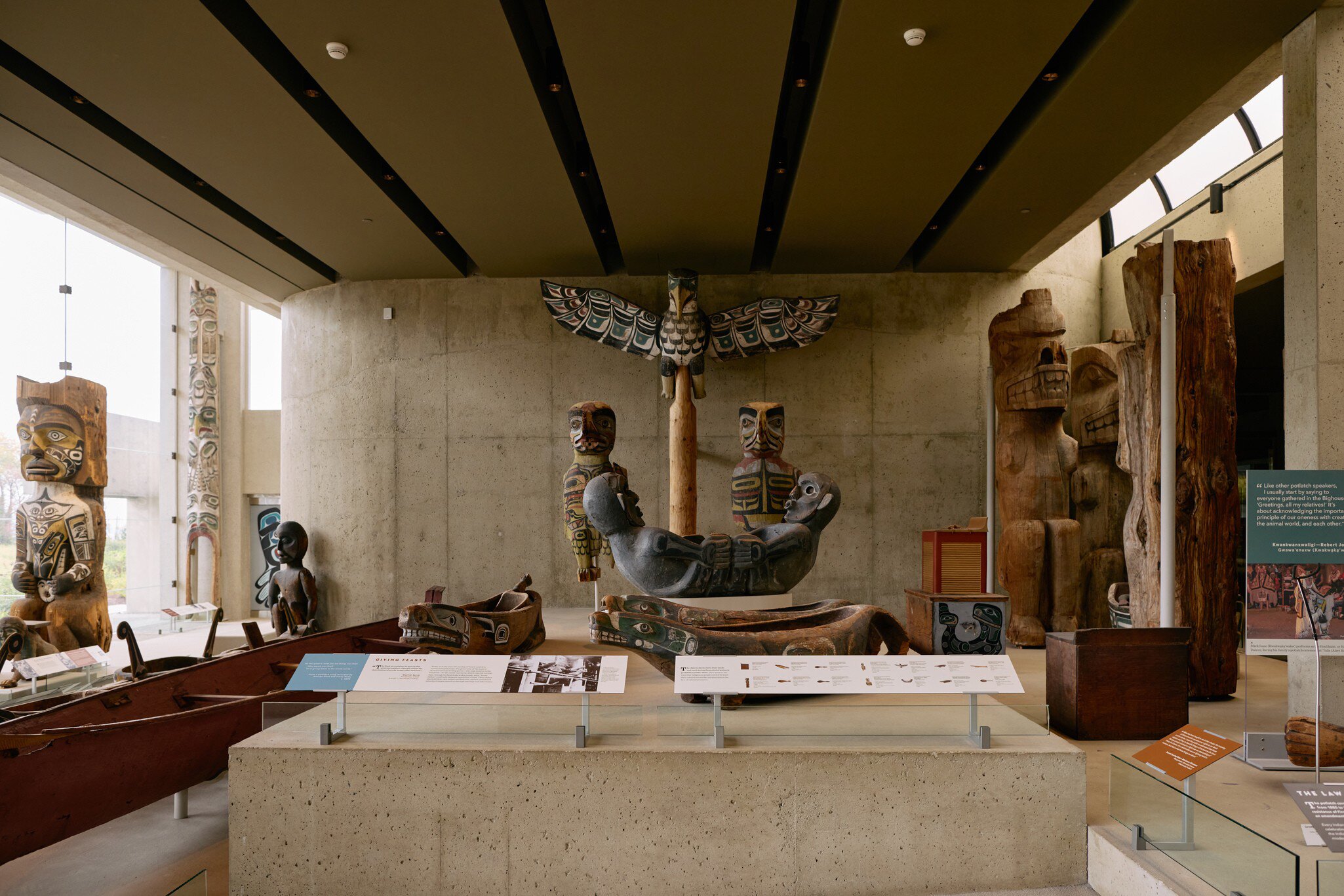 Anthropology Museum, Vancouver, British Columbia, Canada.