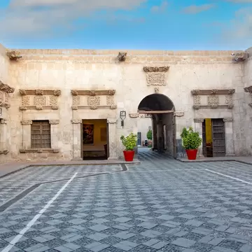 Arequipa, Peru - October 27, 2015:  Casa Tristán del Pozo in Arequipa, one of hthe most touristic attractions in Arequipa., License Type: media, Download Time: 2026-06-25T19:32:56.000Z, User: LP_NZhan, Editorial: true, purchase_order: 65050 - Digital Destinations and Articles, job: App Content, client: Lonely Planet, other: Nadine Zhan 