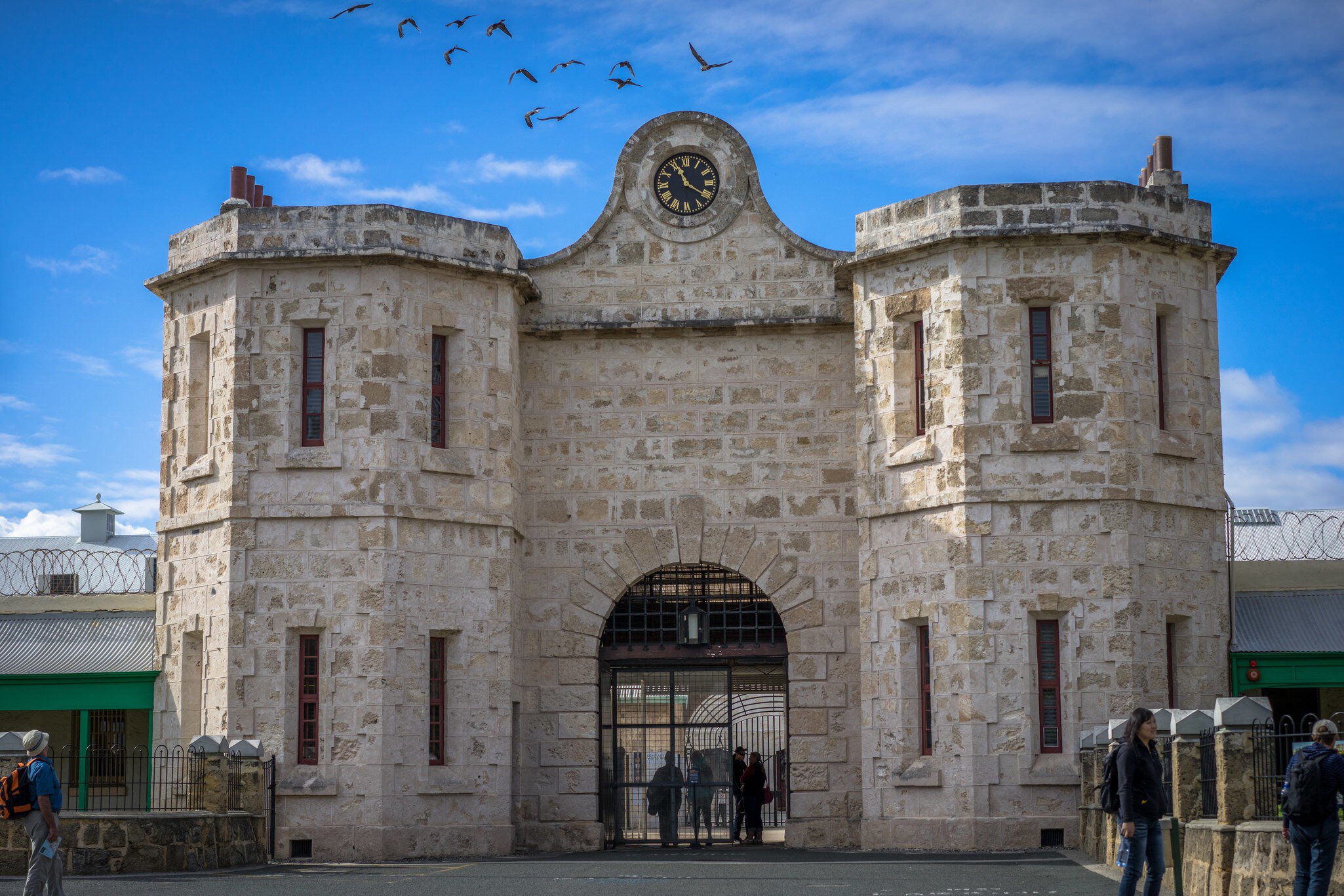 Freemantle, Western Australia - 05-27-2015. A convict build prison in Western Australia. A UNESCO world heritage site.
1218310057
architecture, australia, building, cell, convict, crime, culture, death, design, doom, door, entrance, exterior, fate, freemantle, fremantle, gate, heritage, historic, historical, history, jail, justice, landmark, old, outdoor, perth, prison, punishment, sky, stone, tourism, travel, unesco, western, western australia, white, world heritage