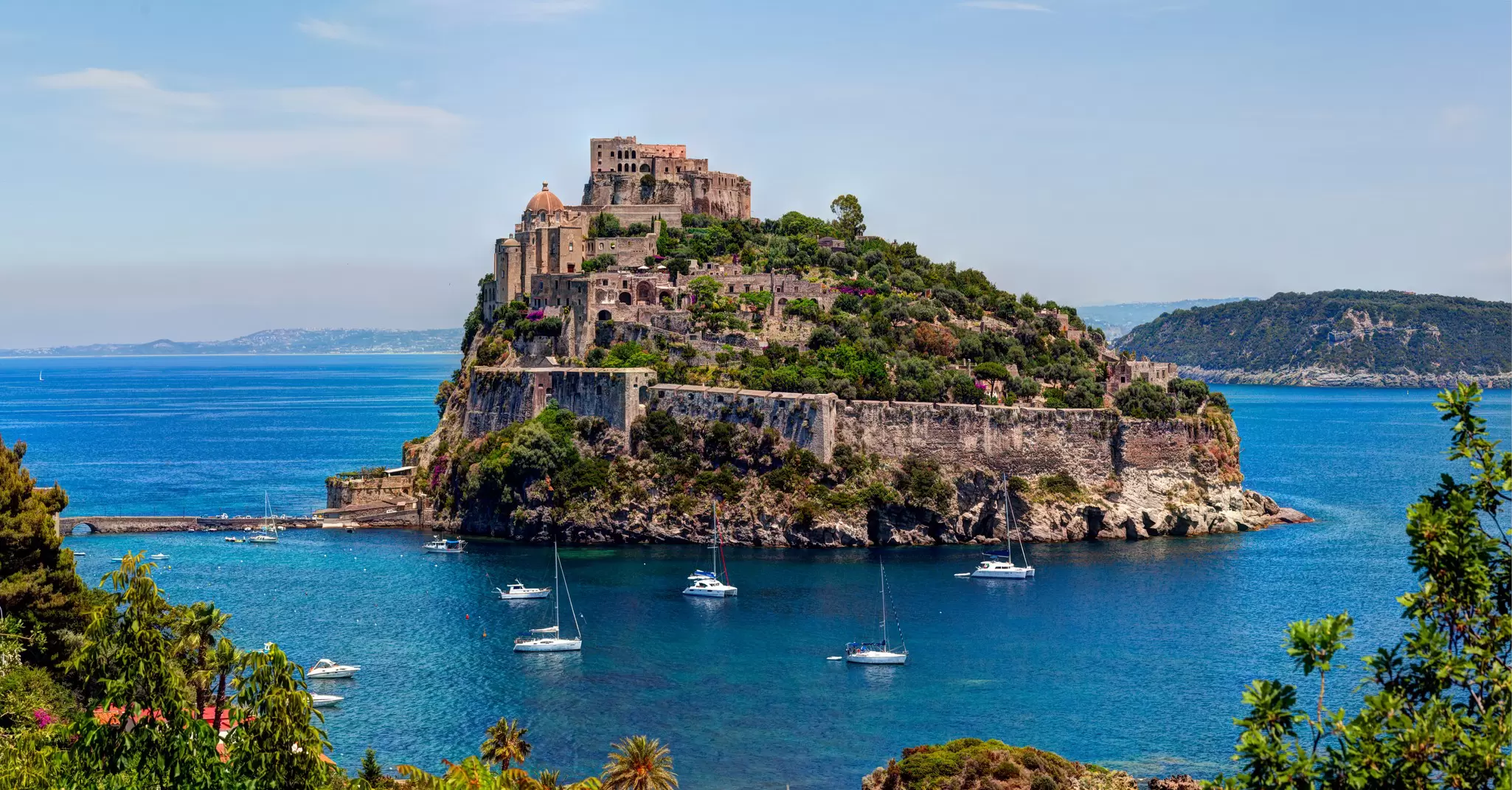 The Aragonese Castle, Ischia. Yevgen Belich/Shutterstock 