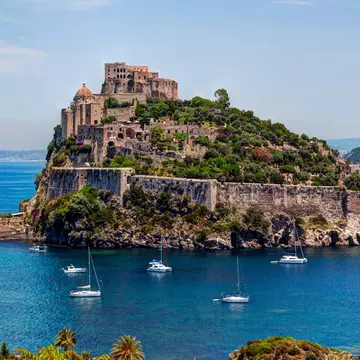 The Aragonese Castle, Ischia. Yevgen Belich/Shutterstock 