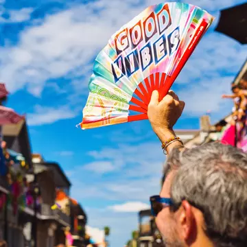 A parade during the Southern Decadence event in New Orleans. Scott Colesby/Shutterstock