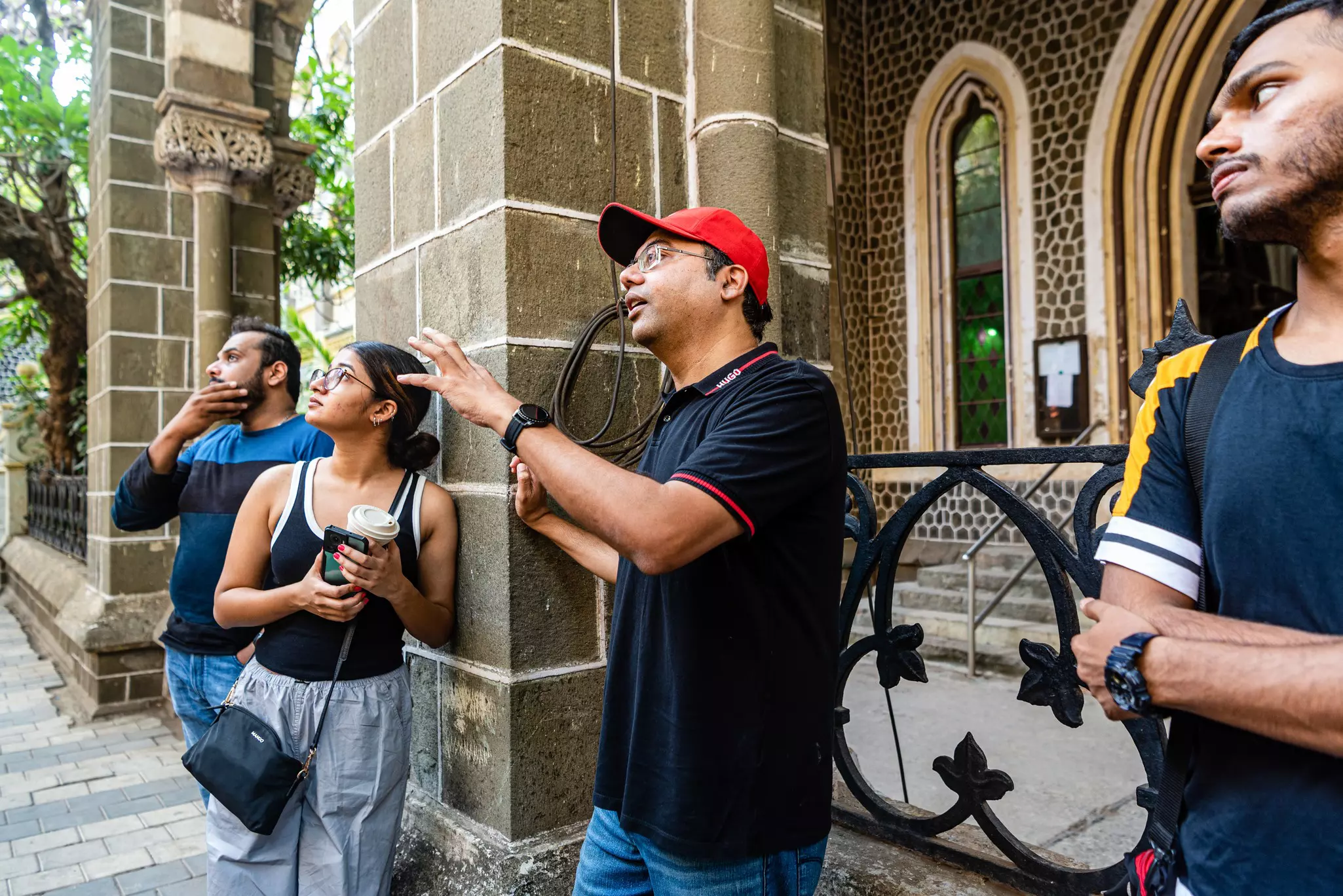 The tour stops at the Cathedral of the Holy Name ©Alisha Vasudev/Lonely Planet
