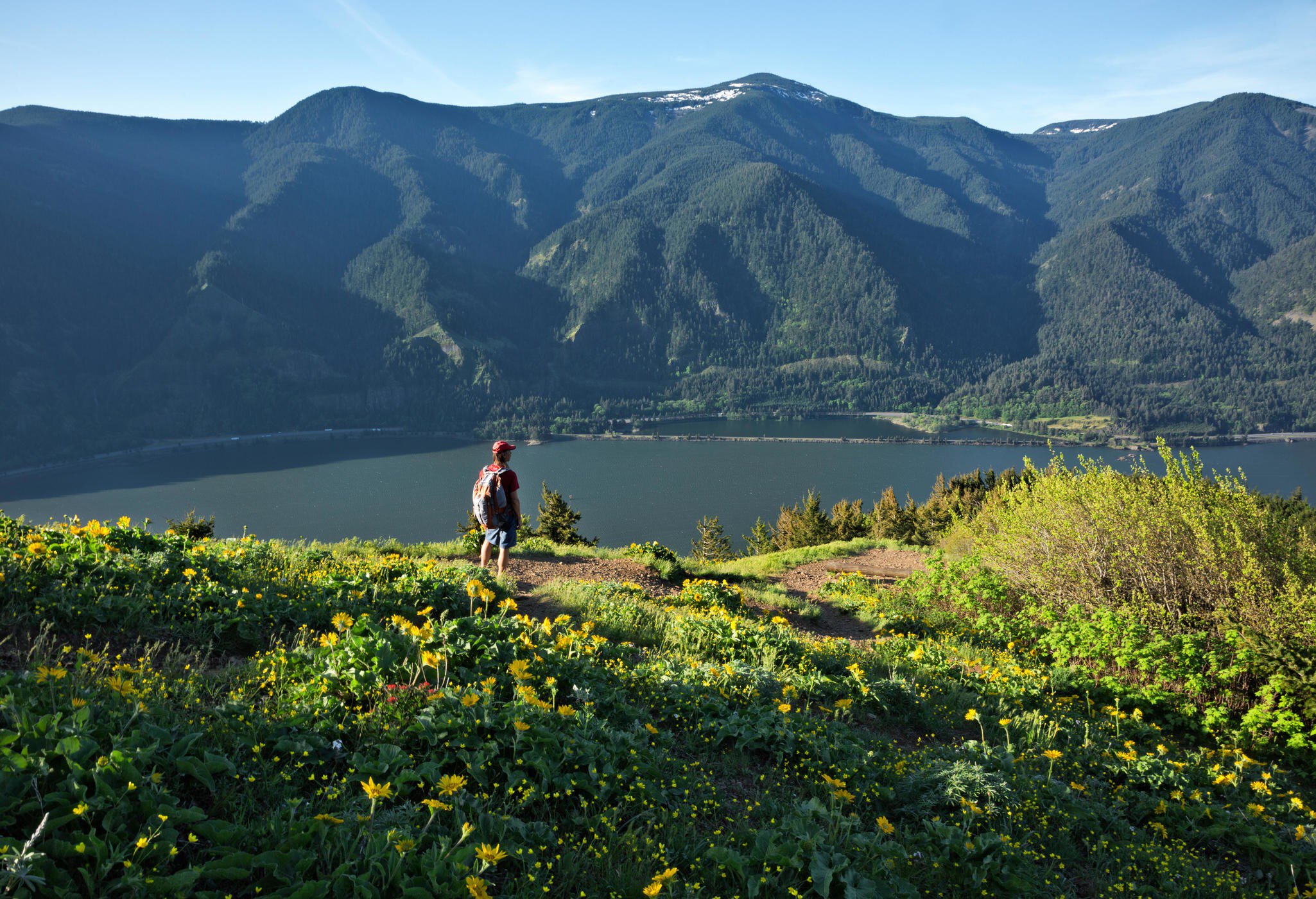 The Pacific Crest Trail runs for 430 miles through Oregon © Alamy Stock Photo