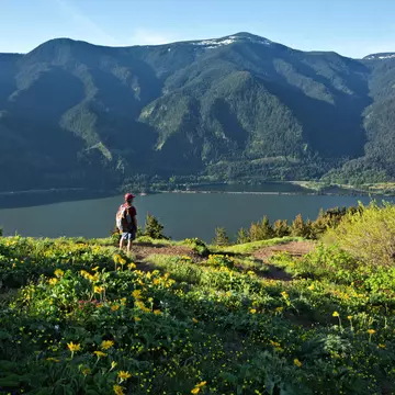 The Pacific Crest Trail runs for 430 miles through Oregon © Alamy Stock Photo