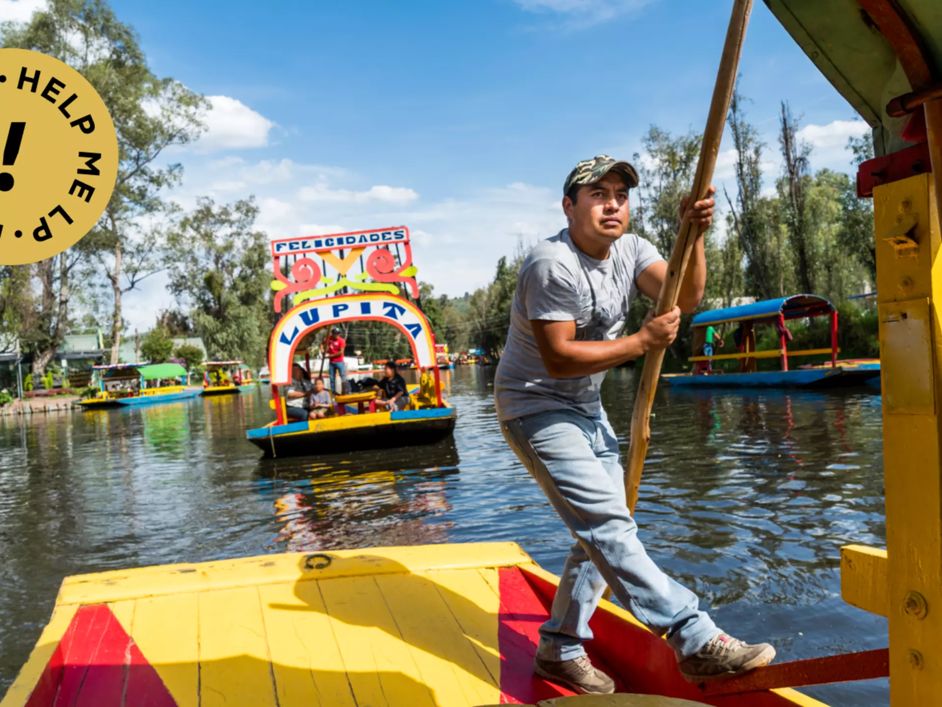 Take the light rail to the end of the line, then hop on a motorless trajinera gondola for an afternoon on the delightful canals of Xochimilco © Matt Mawson / Getty Images