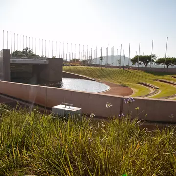 Pretoria, South Africa, November 26 -2014: Freedom Park on a sunny morning. The Park was built to commemorate the emancipation of the African people from apartheid.