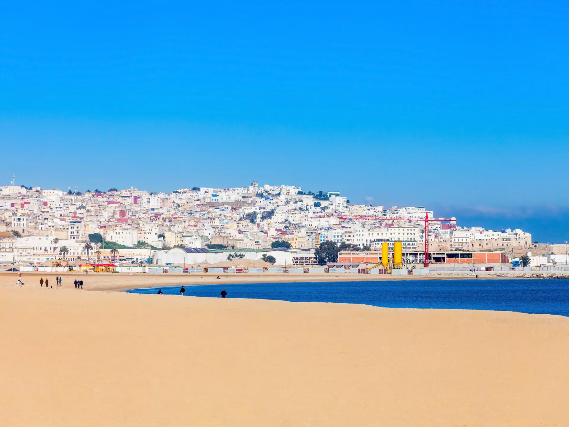 Tangier city beach in Tangier, Morocco. Getty Images
