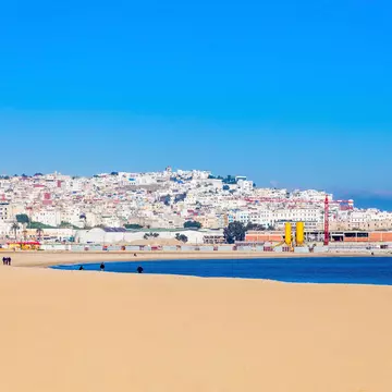 Tangier city beach in Tangier, Morocco. Getty Images
