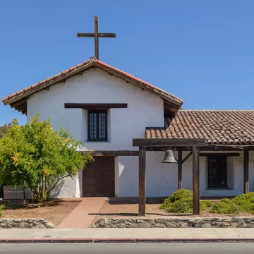 SONOMA, CALIFORNIA - JULY 25: Exterior of the Mission San Francisco Solano on Spain Street on July 25, 2016 in Sonoma, California, License Type: media, Download Time: 2025-08-28T14:33:48.000Z, User: catalinaaragon, Editorial: true, purchase_order: 56530 - Guidebooks, job: Global Publishing WIP, client: Western USA 7, other: CA