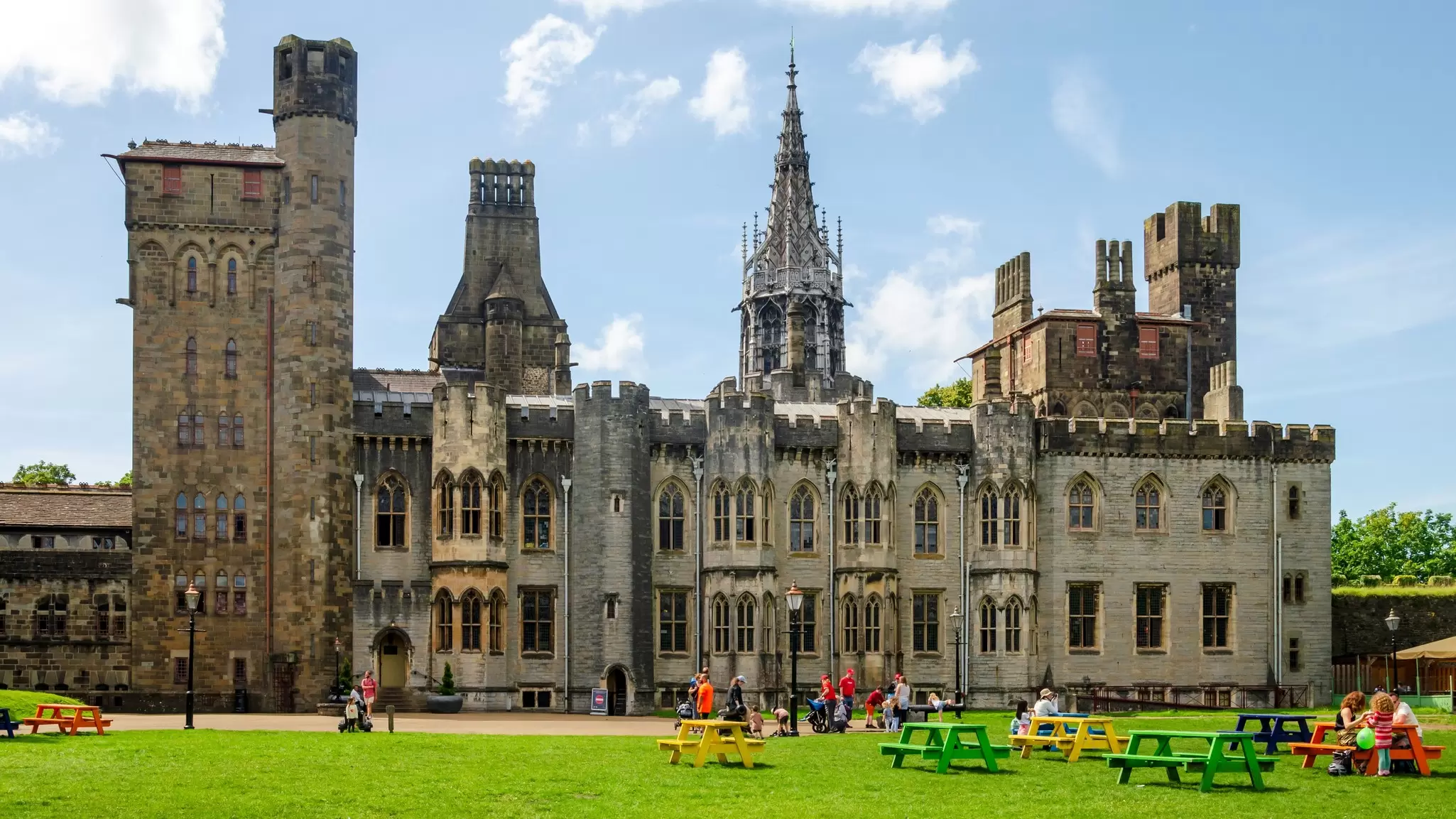 Cardiff Castle is a fascinating collection of features from across the centuries. Ivan Maguire/Shutterstock