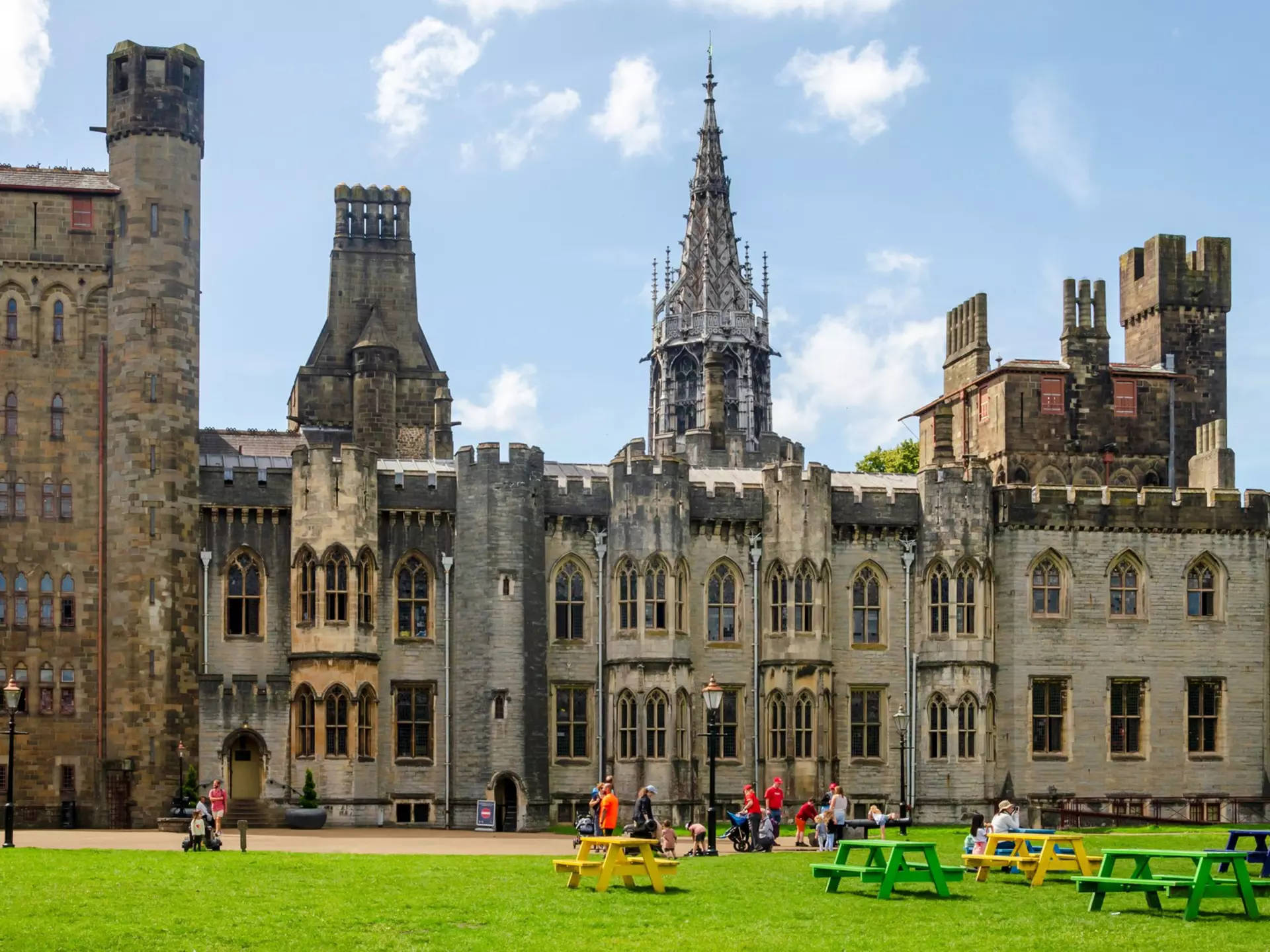 Cardiff Castle is a fascinating collection of features from across the centuries. Ivan Maguire/Shutterstock