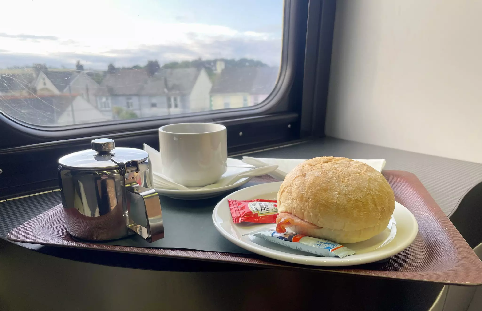 Breakfast on board the Night Riviera © Tom Hall / Lonely Planet