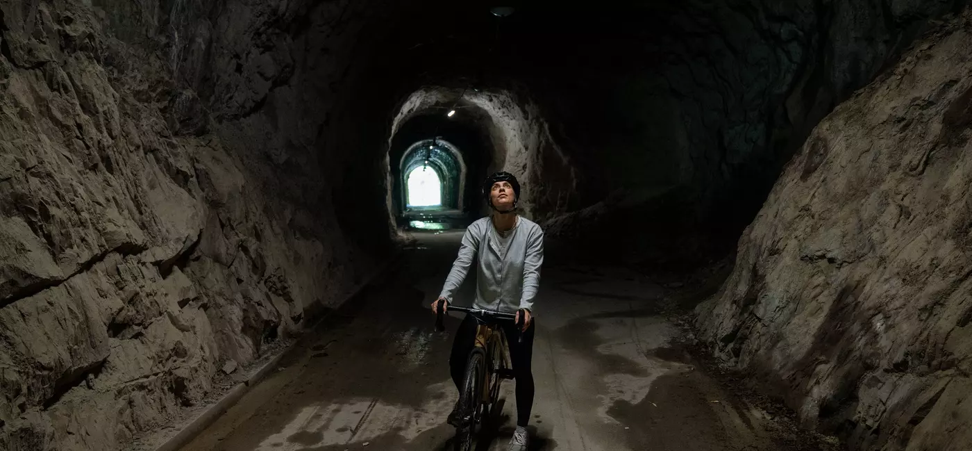 Elene Corta rides a bike over the Urola Greenway, which is one of Spain’s ‘via verdes’ that used to train tracks, but are now biking and walking trails.
Spain Marketing 1379722