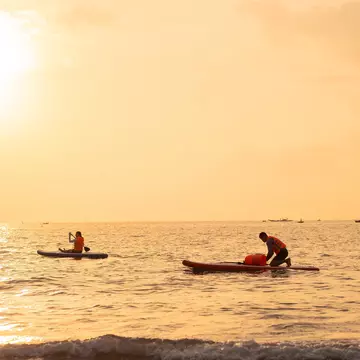 Asia offers gorgeous beaches, delicious food and vistas to choose from, like Man Thai beach in Da Nang, Vietnam. XUAN THONG/Shutterstock