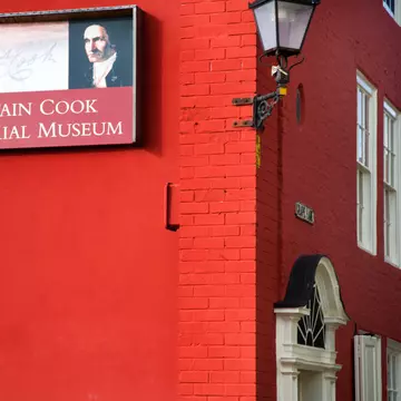 AB07AK The Captain Cook Memorial Museum at Whitby North Yorkshire England. Image shot 2007. Exact date unknown.